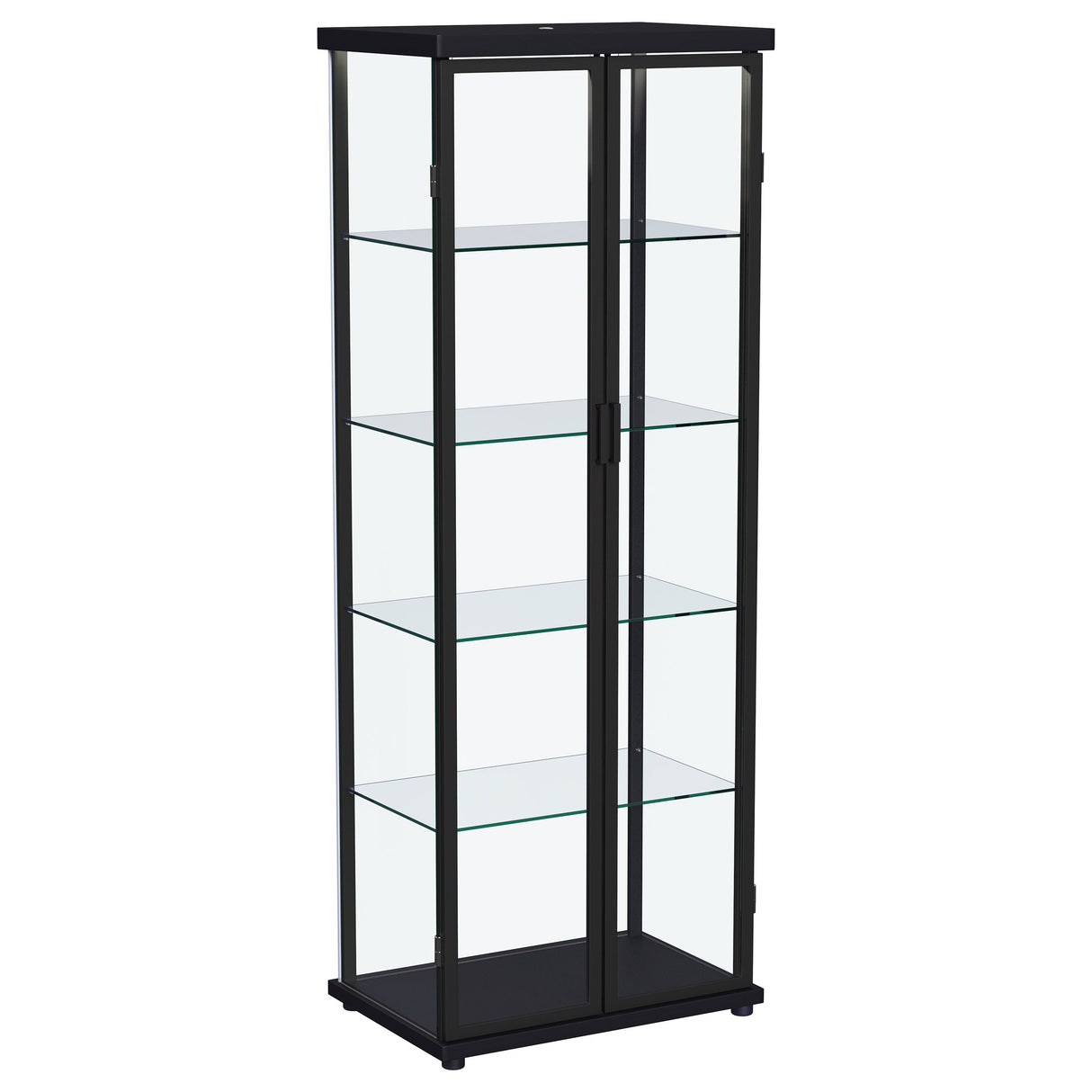 Aero Curio Cabinet with LED Lighting
