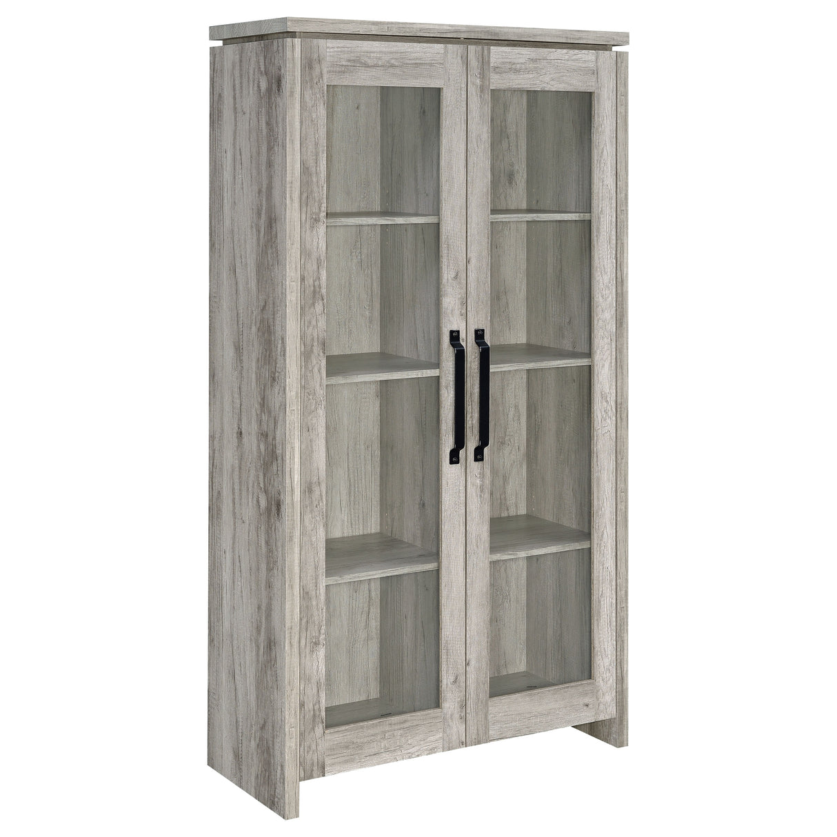 Alejo Tall Display Cabinet - galleria furniture outlet