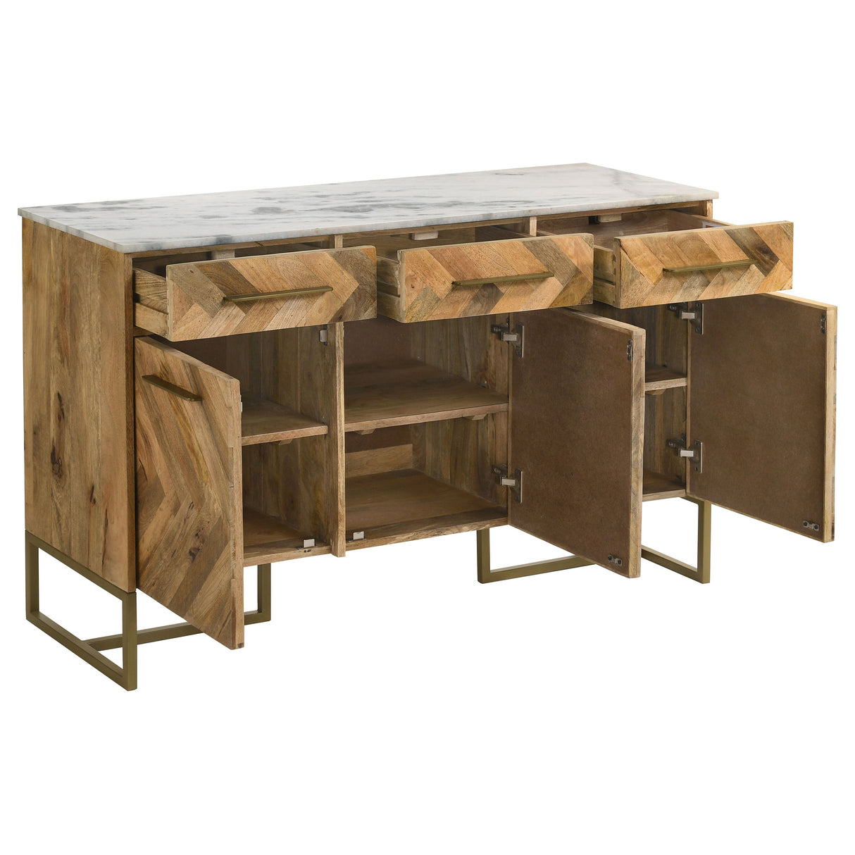 Keaton Accent Cabinet - galleria furniture outlet