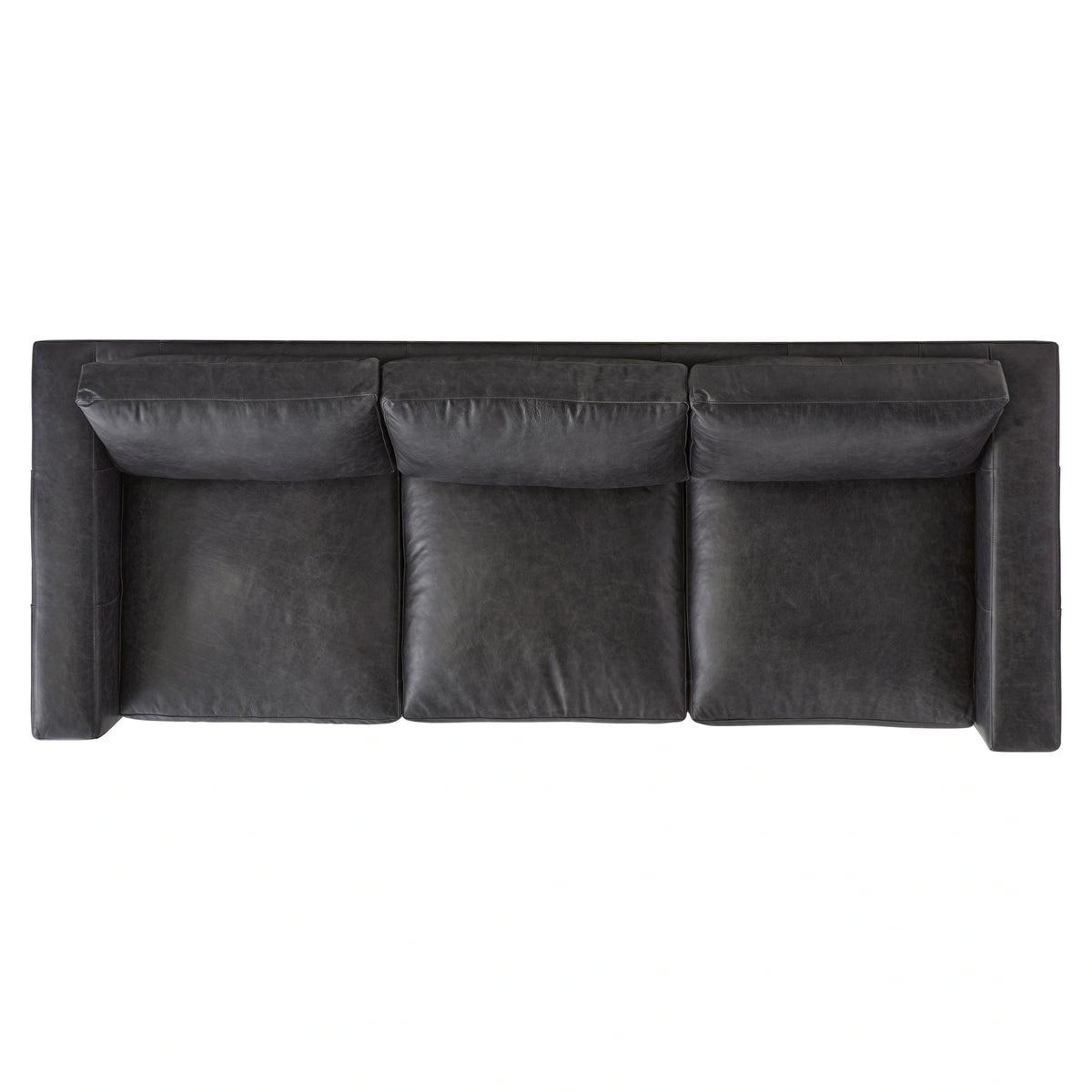 Noel Leather Sofa Without Pillows