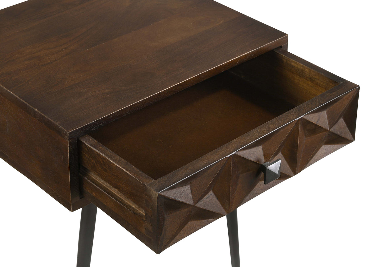 Ezra Side Table - galleria furniture outlet