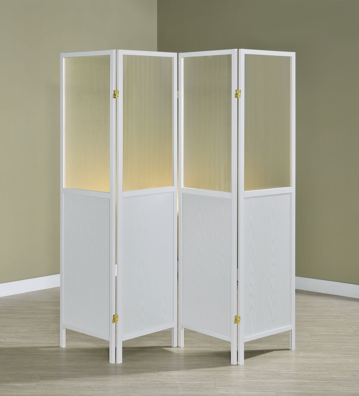 Mattison Four-Panel Room Divider - galleria furniture outlet