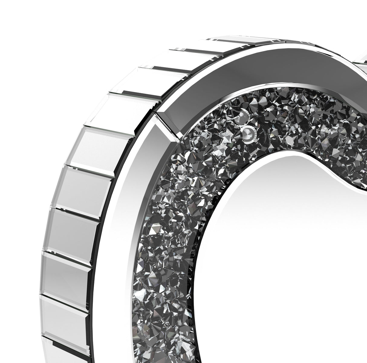 Euston Makeup Vanity LED Table Mirror - galleria furniture outlet