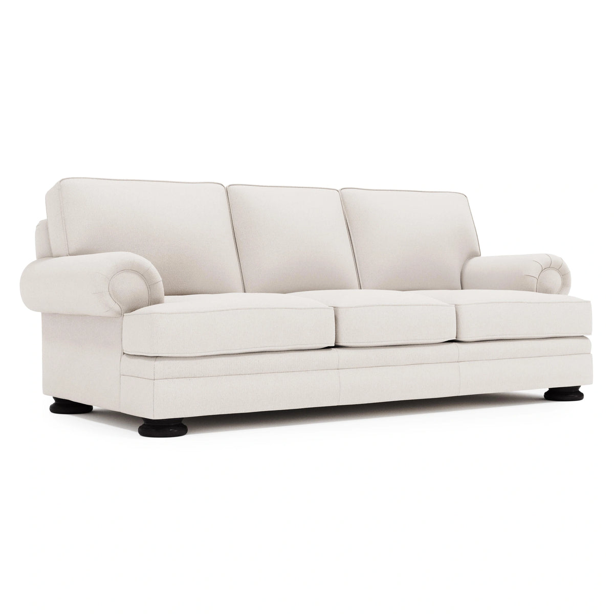 Foster Fabric Sofa Without Pillows & Nails