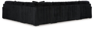 Midnight-Madness Sectional with Chaise - galleria furniture outlet