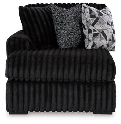 Midnight-Madness Super Chaise - galleria furniture outlet
