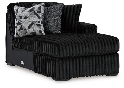 Midnight-Madness Super Chaise - galleria furniture outlet