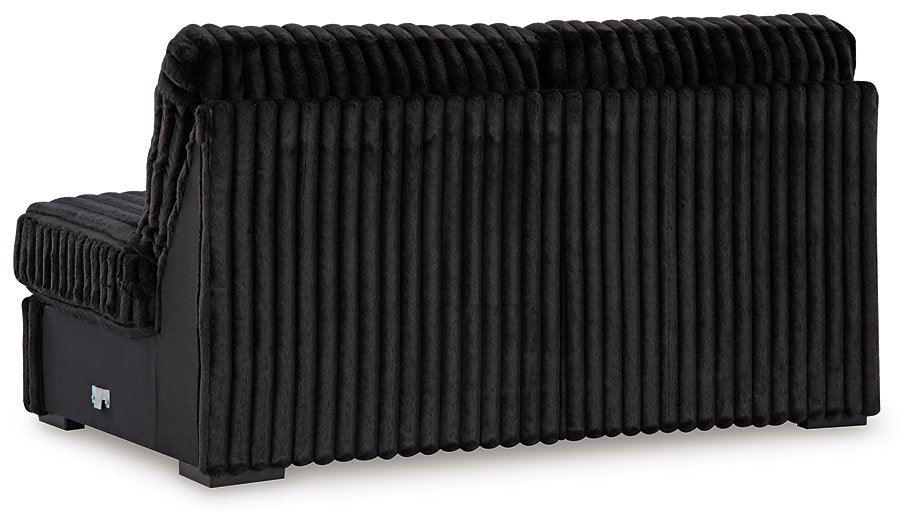 Midnight-Madness Sectional with Chaise - galleria furniture outlet