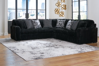 Midnight-Madness Sectional - galleria furniture outlet