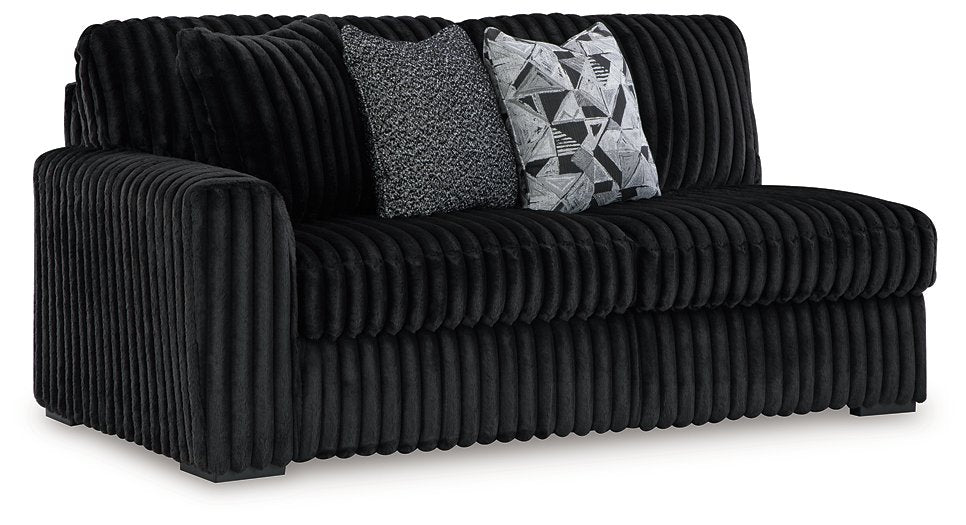 Midnight-Madness Sectional with Chaise - galleria furniture outlet