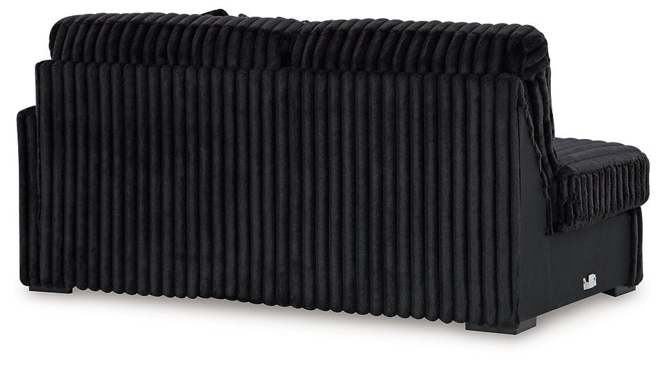 Midnight-Madness Sectional with Chaise - galleria furniture outlet