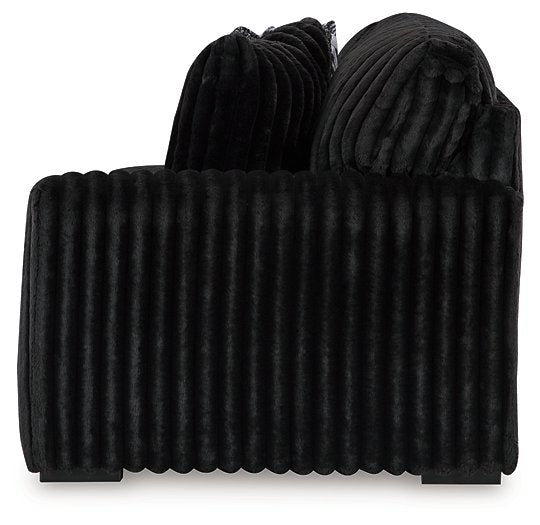 Midnight-Madness Sectional with Chaise - galleria furniture outlet