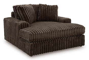 Midnight-Madness Oversized Chaise - galleria furniture outlet