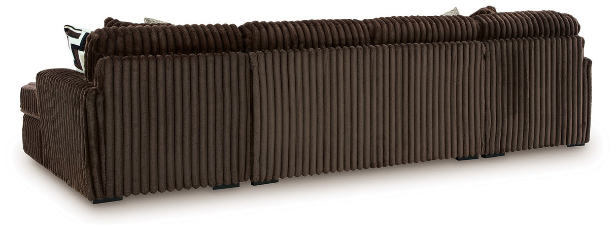 Midnight-Madness Sectional with Chaise - galleria furniture outlet