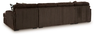 Midnight-Madness Sectional with Chaise - galleria furniture outlet