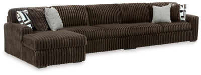 Midnight-Madness Sectional with Chaise - galleria furniture outlet