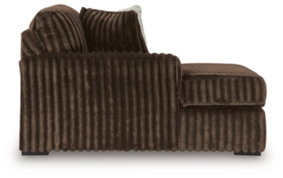 Midnight-Madness Sectional with Chaise - galleria furniture outlet