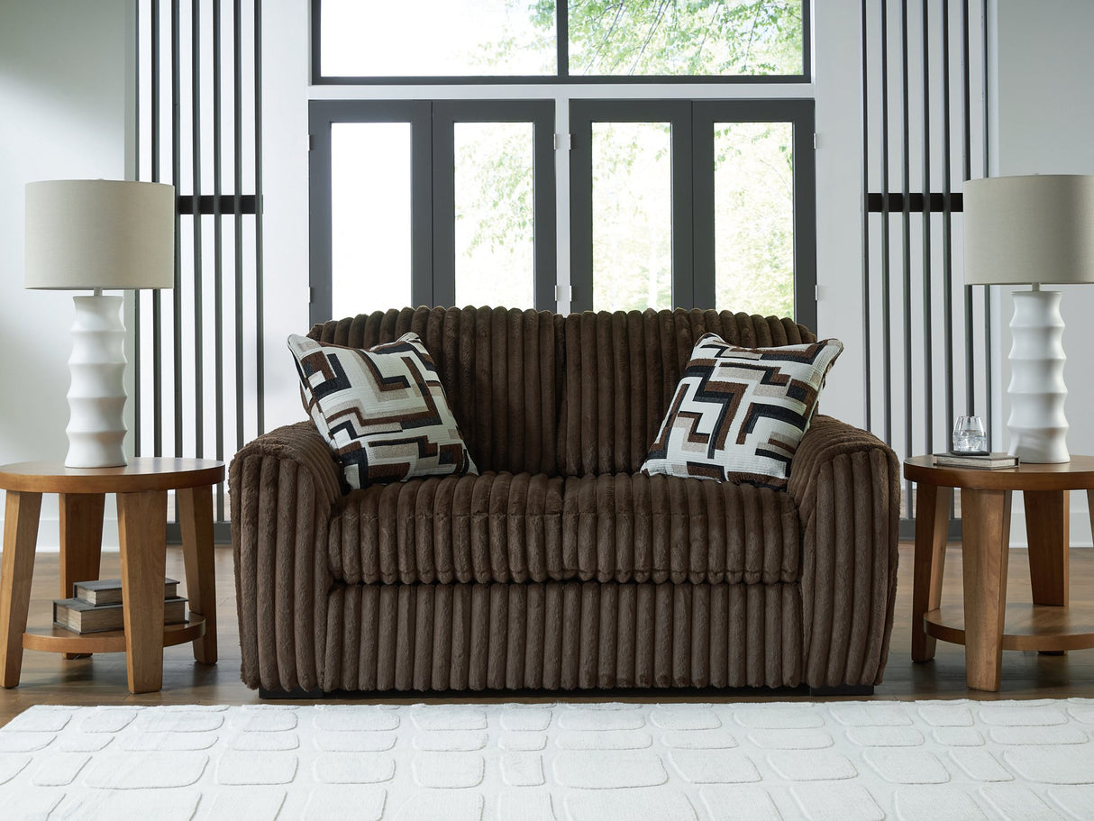 Midnight-Madness Loveseat - galleria furniture outlet