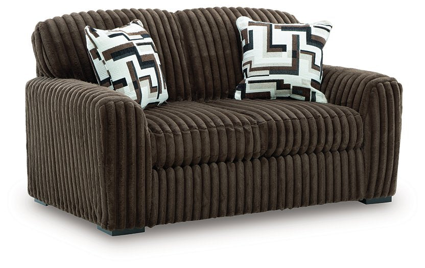 Midnight-Madness Loveseat - galleria furniture outlet