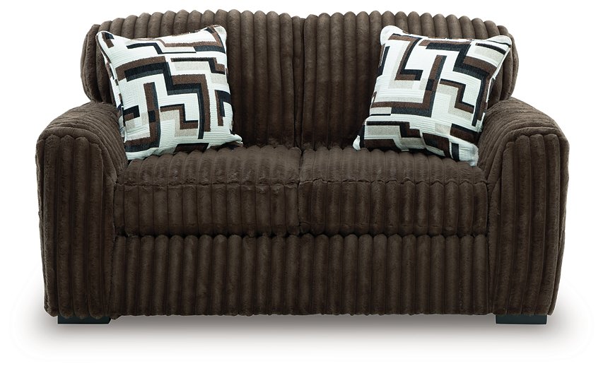 Midnight-Madness Loveseat - galleria furniture outlet