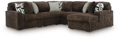 Midnight-Madness Sectional with Chaise - galleria furniture outlet