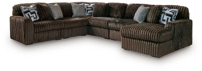 Midnight-Madness Sectional with Chaise - galleria furniture outlet
