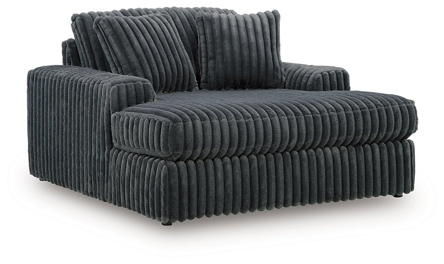 Midnight-Madness Oversized Chaise - galleria furniture outlet