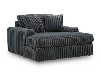 Midnight-Madness Oversized Chaise - galleria furniture outlet