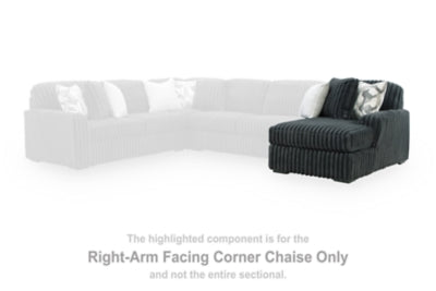 Midnight-Madness Sectional with Chaise - galleria furniture outlet