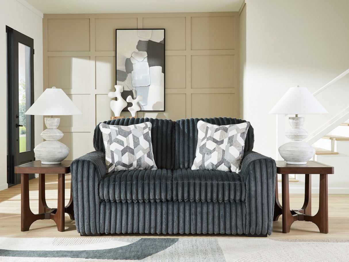 Midnight-Madness Loveseat - galleria furniture outlet