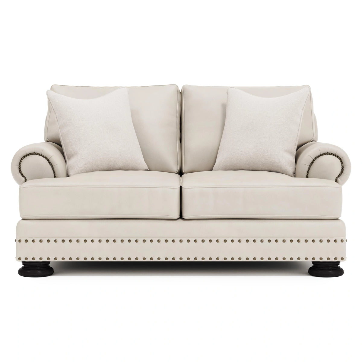 Foster Leather Loveseat