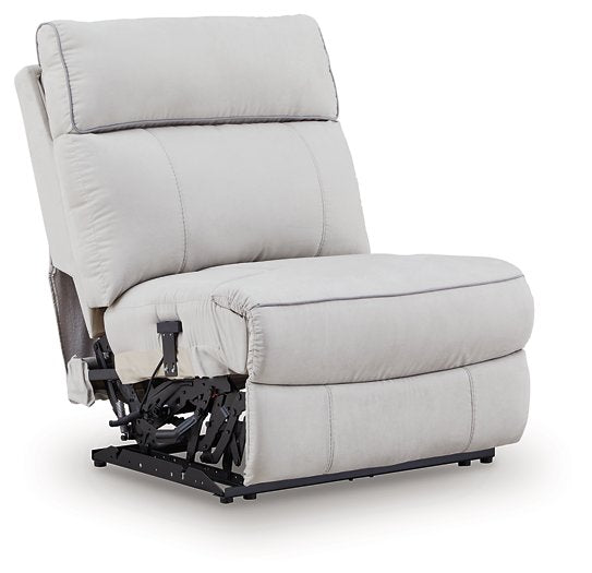 Social Pointe Reclining Sectional with Storage Consoles
