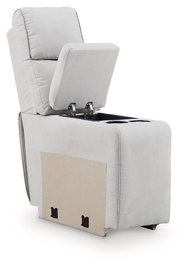 Social Pointe Power Reclining Sectional - galleria furniture outlet