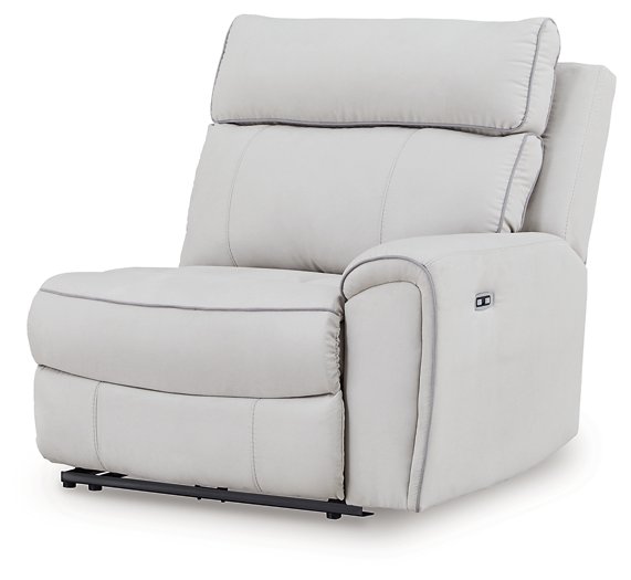 Social Pointe Reclining Sectional with Storage Consoles
