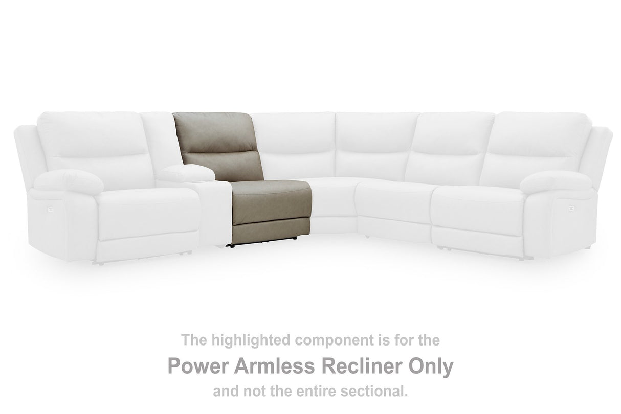 Narwhal Place Power Reclining Sectional - galleria furniture outlet