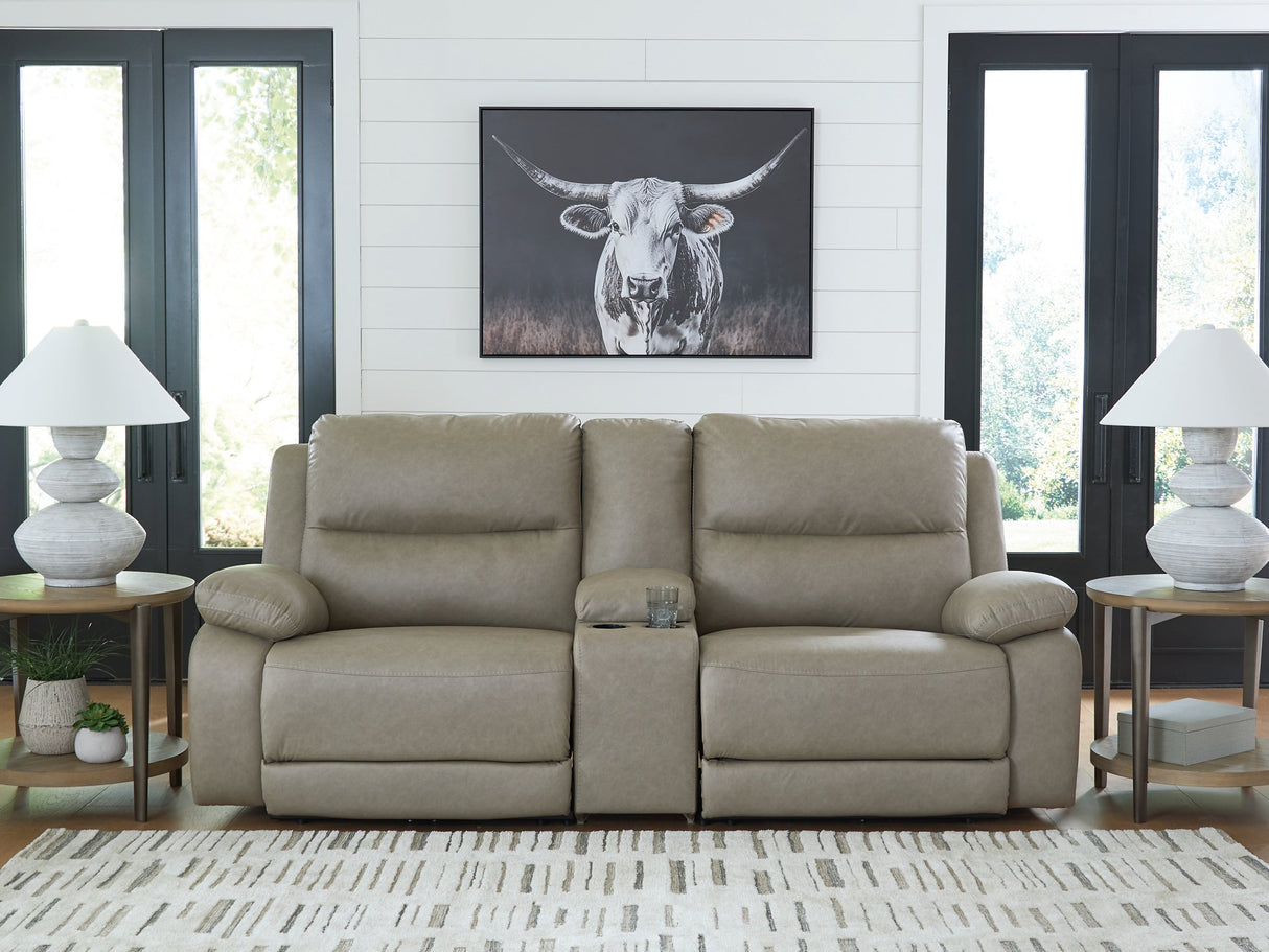 Narwhal Place Power Reclining Sectional - galleria furniture outlet