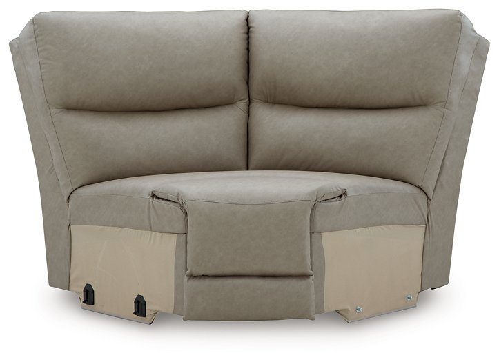 Narwhal Place Power Reclining Sectional - galleria furniture outlet