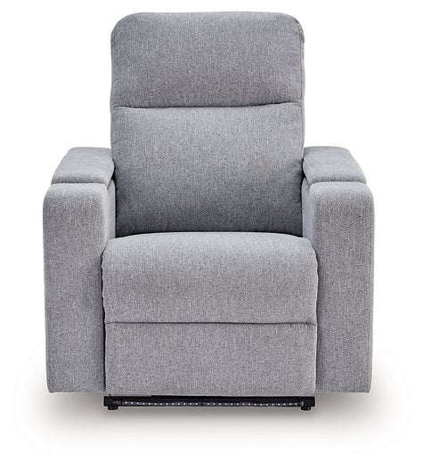 Pineland Power Glider Recliner with Audio System - galleria furniture outlet