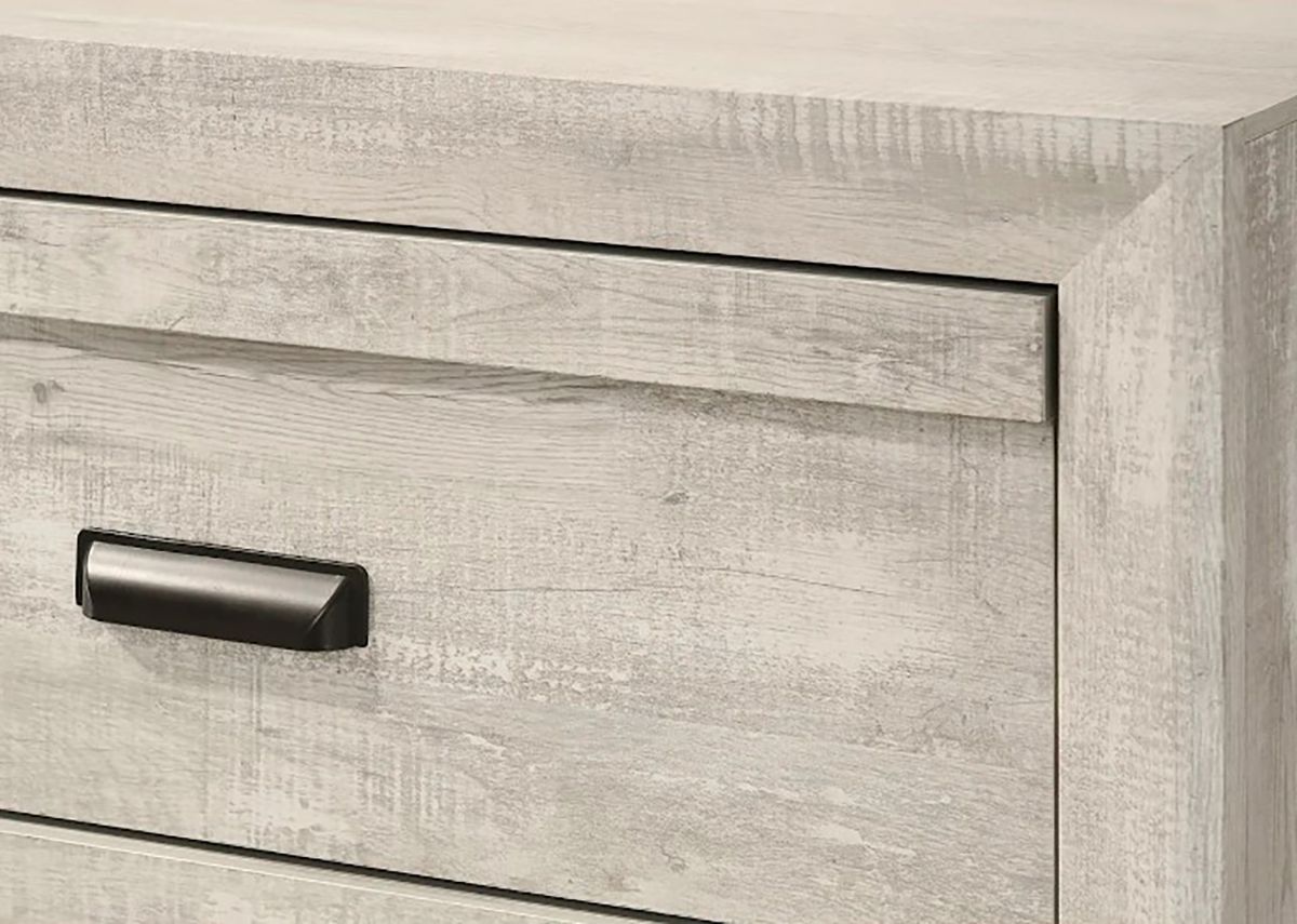 Valor 5 Drawer Chest in Gray