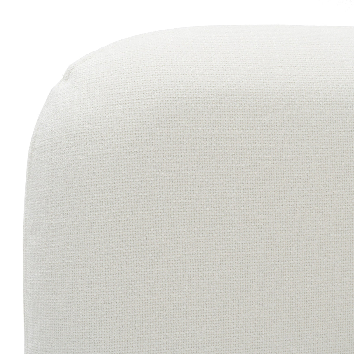 Liam + Mikala - Modern Ivory Fabric + Natural Oak 4-Piece Bedroom Set