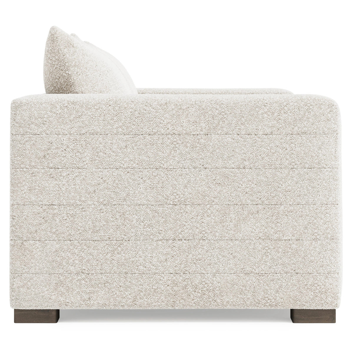 Helena Fabric Sofa Wood Foot