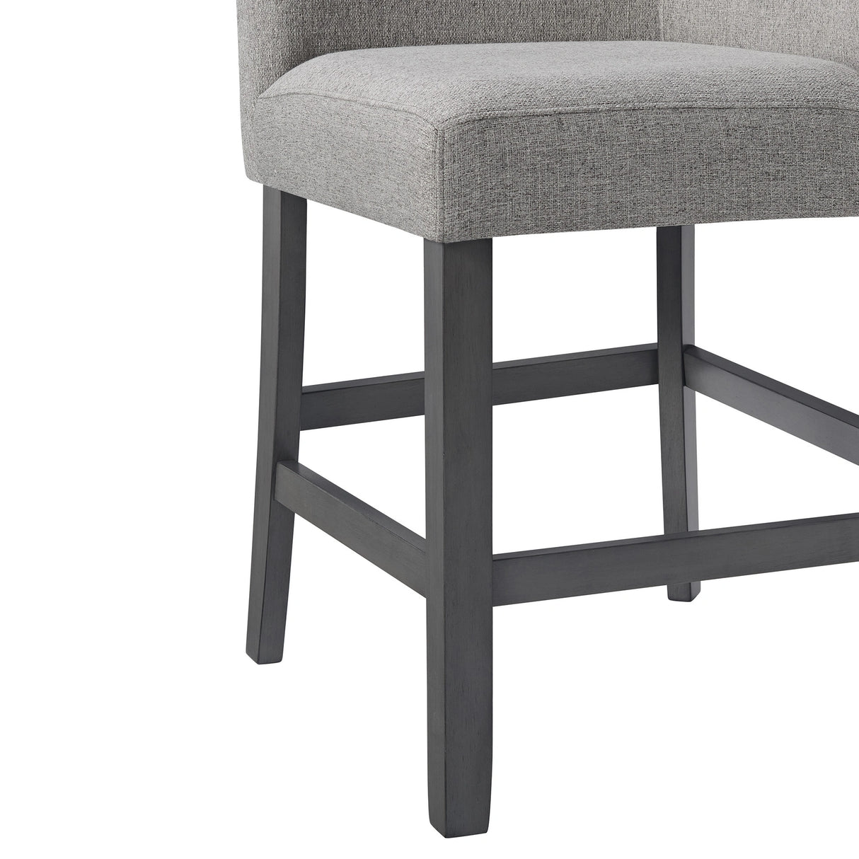 Seneca Counter Height Dining Set in Brown-Table and Four Chairs