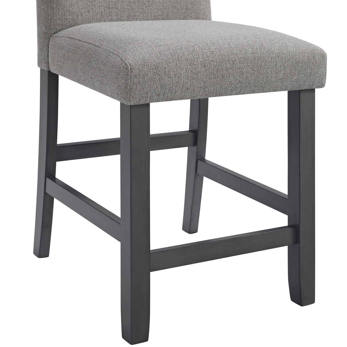Seneca Counter Height Dining Set in Brown-Table and Four Chairs