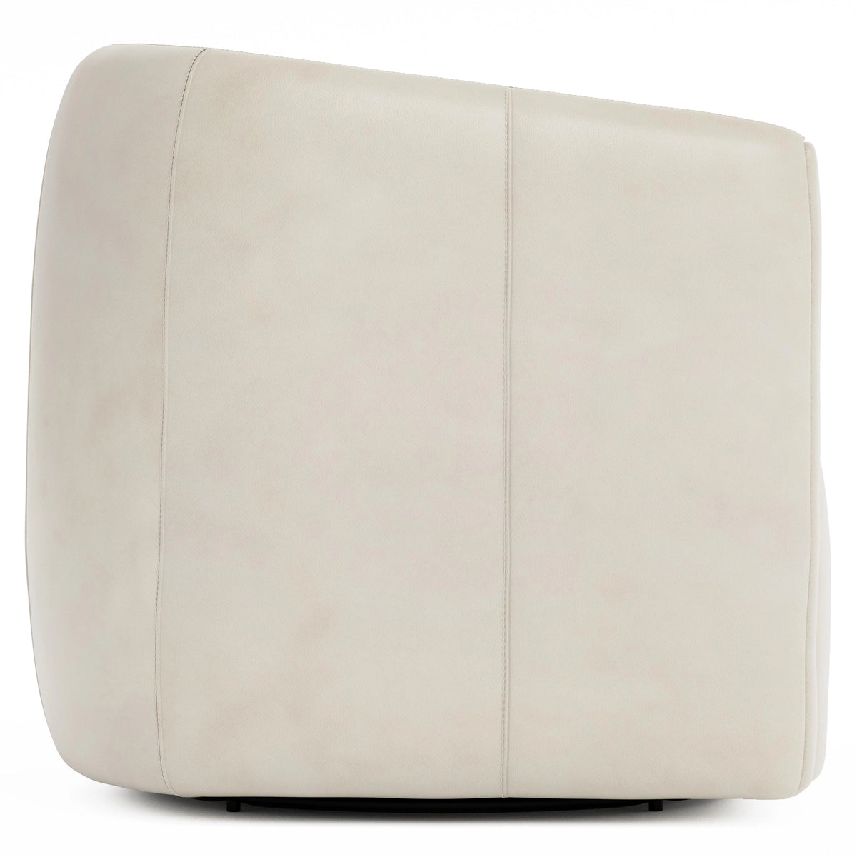 Aline Leather Swivel Chair
