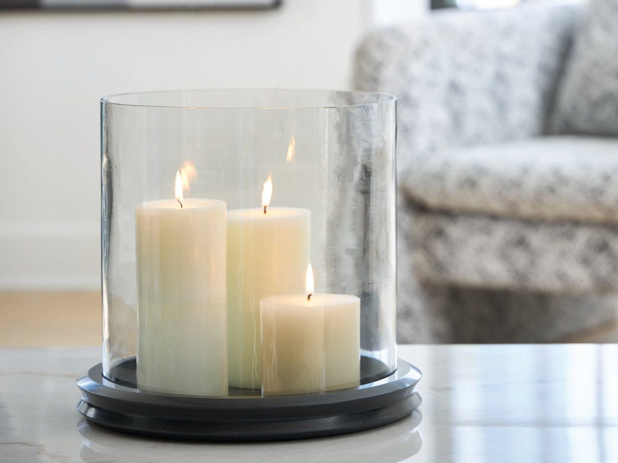Saskia Candle Holder - galleria furniture outlet