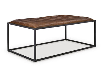 Junsor Coffee Table Ottoman - galleria furniture outlet