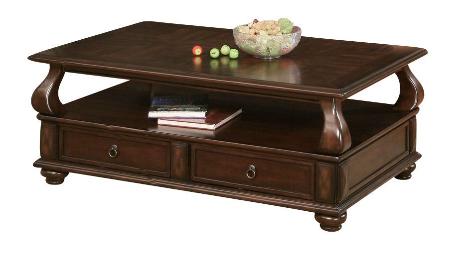 Acme Amado Coffee Table in Espresso 80010 - galleria furniture outlet