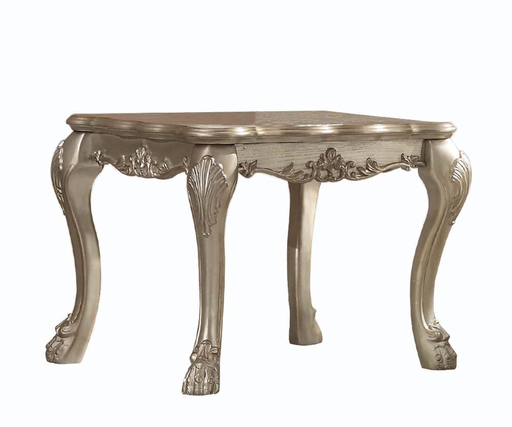 Acme Dresden End Table in Gold Patina 83161 - galleria furniture outlet