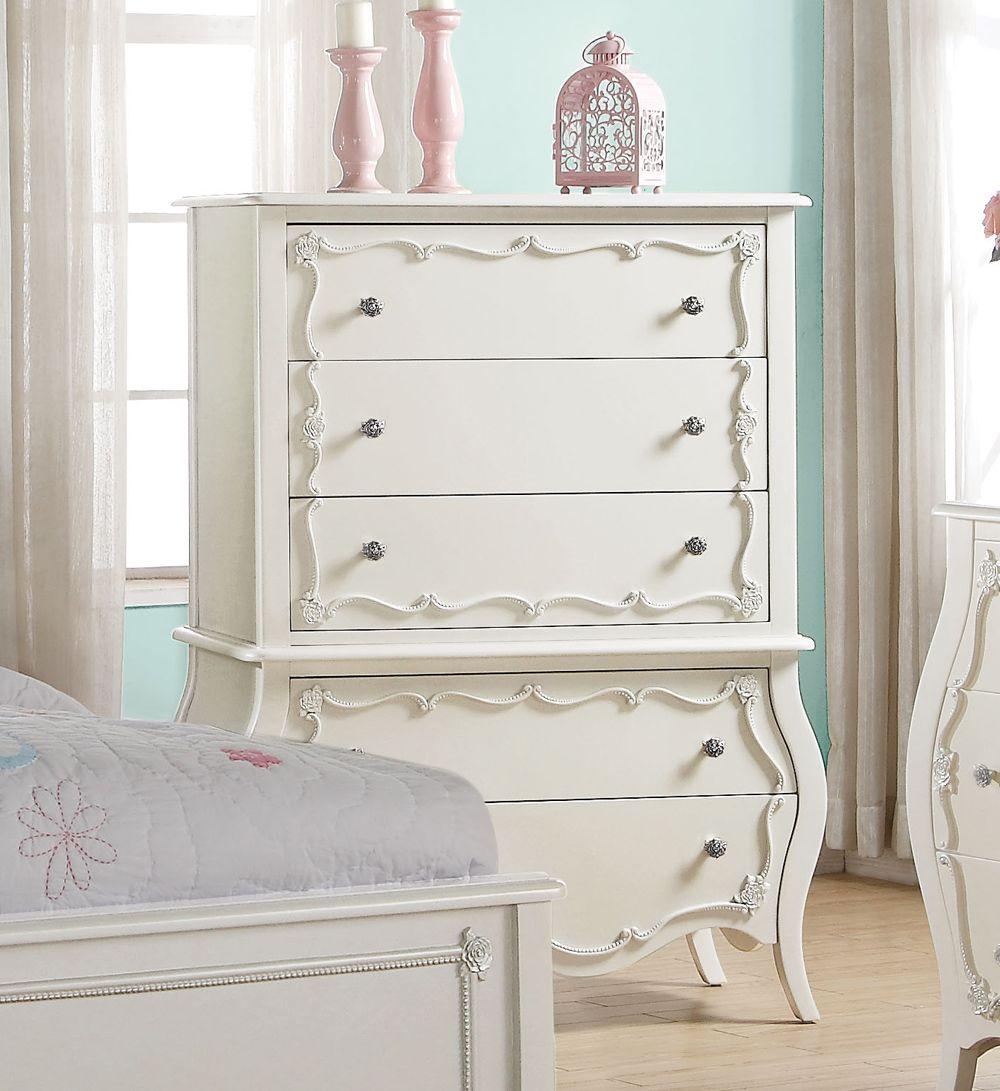 Acme Edalene Chest in Pearl White 30515 - galleria furniture outlet