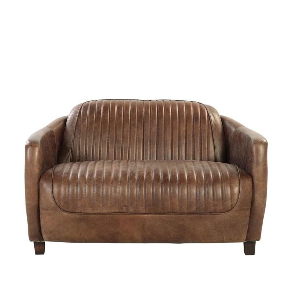 Acme Furniture Brancaster Loveseat in Retro Brown 53546 - galleria furniture outlet
